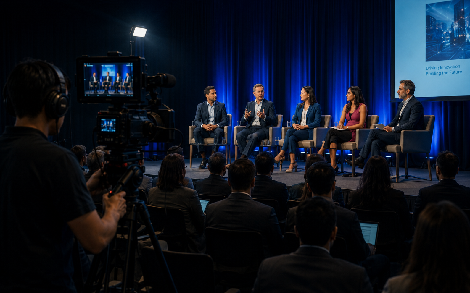 Corporate panel placeholder